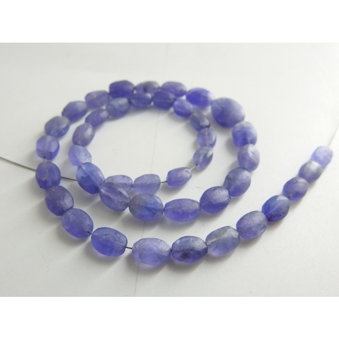 RESERVED Blue Tanzanite Smooth Tumble,Oval Shape,Matte Polish Bead,Gemstone Nugget,Loose Stone,Handmade 12Inch 8X5To6X4MM Approx PME(TU5) | Save 33% - Rajasthan Living 8