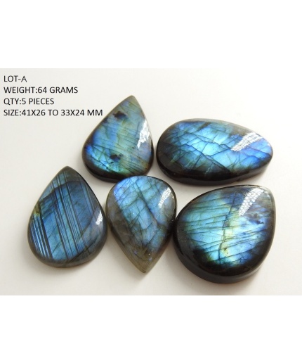 Labradorite Smooth Cabochons Lot,Fancy Shape,Multi Flash,Blue Fire,Loose Stone,Handmade Gemstone,Pendent,For Making Jewelry | Save 33% - Rajasthan Living