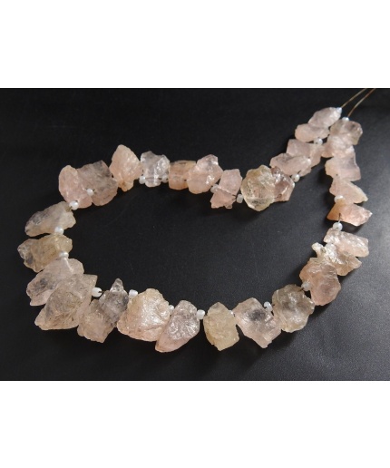 Morganite Natural Rough Briolettes,Slabs,Slice,Anklet,Chip,Nugget,12Inch 18X10To8X7MM Approx,Wholesale Price,New Arrival RB1 | Save 33% - Rajasthan Living