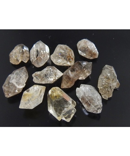 Herkimer Diamond Natural Crystals Rough,Minerals Gemstone,Loose Raw Stone,For Making Jewelry,Pendent,Necklace,Nugget,Rock 10-15MM ApproxRC-1 | Save 33% - Rajasthan Living