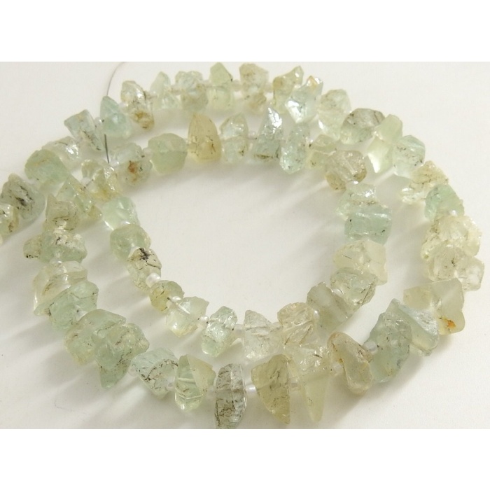 Aquamarine Rough Beads,Chips,Nugget,Anklets Wholesale Price New Arrival 100%Natural 16Inch 11X5 To 6X5 MM Approx RB1 | Save 33% - Rajasthan Living 9