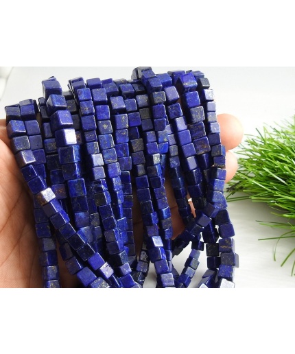 Lapis Lazuli Smooth Cubes,Box,3d Cube,Beads,Loose Stone,Handmade,Gemstone For Jewelry Making 100%Natural 16Inch Strand (pme)CB2 | Save 33% - Rajasthan Living