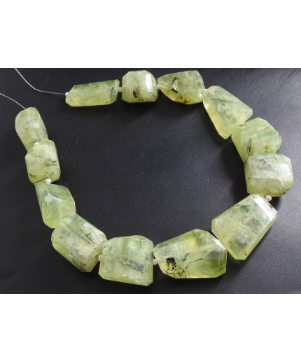 Natural Prehnite Faceted Tumble,Nuggets 10Inch Strand 20X16 To 14X12 MM Approx Wholesale Price New Arrival (pme)TU2 | Save 33% - Rajasthan Living