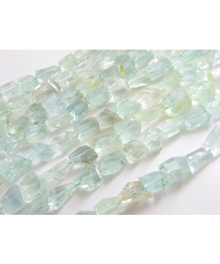 Aquamarine Faceted Tumble,Nugget,Loose Stone 16Inch Strand 12X9 To 7X7 MM Approx Wholesale Price New Arrival TU1 | Save 33% - Rajasthan Living 3