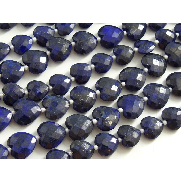 Lapis Lazuli Faceted Hearts,Crystal,Unique Beads,Cross Drill,One Of A Kind,Wholesale Price,New Arrival,100%Natural PME-B6 | Save 33% - Rajasthan Living 9