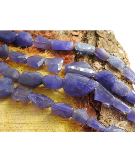 Reserved Blue Tanzanite Faceted Tumble,Bead,Nugget,Loose Stone,Handmade,For Making Jewelry,8Inch Strand 18X11To9X4MM Approx,PME(TU5) | Save 33% - Rajasthan Living 7