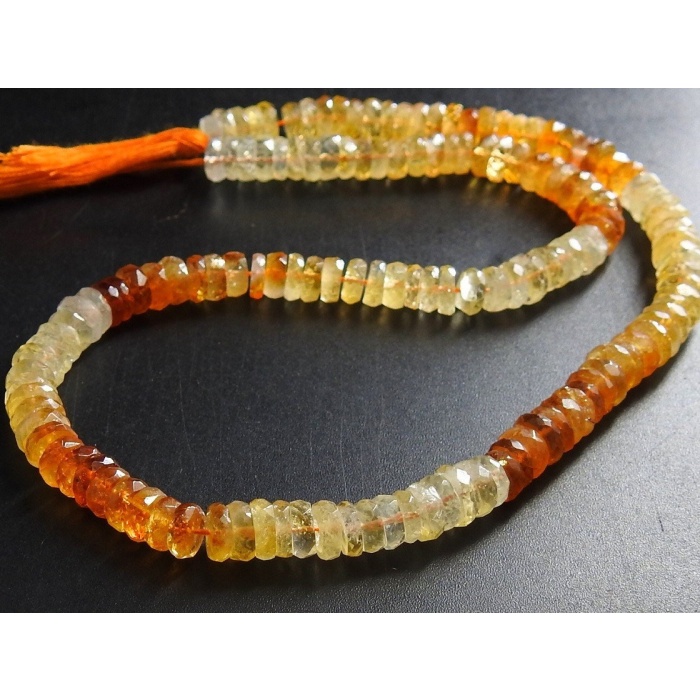 Citrine Tyres,Coin,Button,Wheel,Beads,Faceted,Shaded,Loose Stone 100%Natural 14Inch Strand Wholesaler Supplies | Save 33% - Rajasthan Living 7