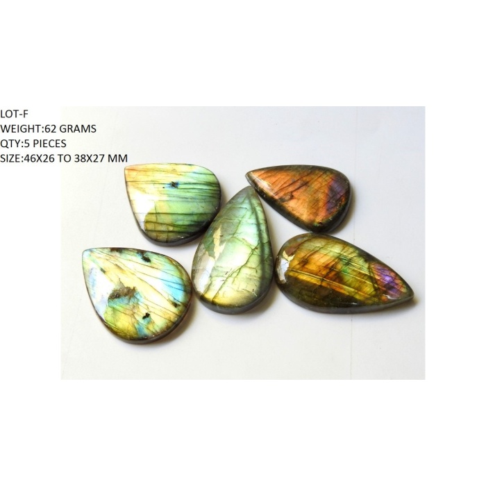 Labradorite Smooth Cabochons Lot,Fancy Shape,Multi Yellow Flashy Fire,Loose Stone,Handmade Gemstone,Pendent,For Making Jewelry C-1 | Save 33% - Rajasthan Living 10