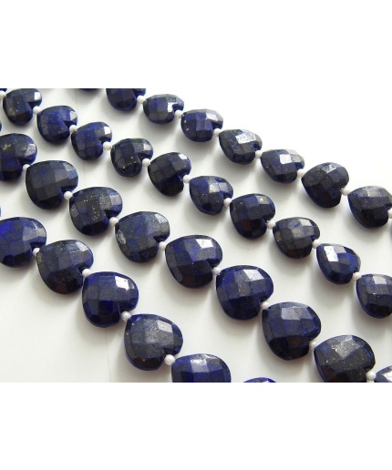 Lapis Lazuli Faceted Hearts,Crystal,Unique Beads,Cross Drill,One Of A Kind,Wholesale Price,New Arrival,100%Natural PME-B6 | Save 33% - Rajasthan Living 3