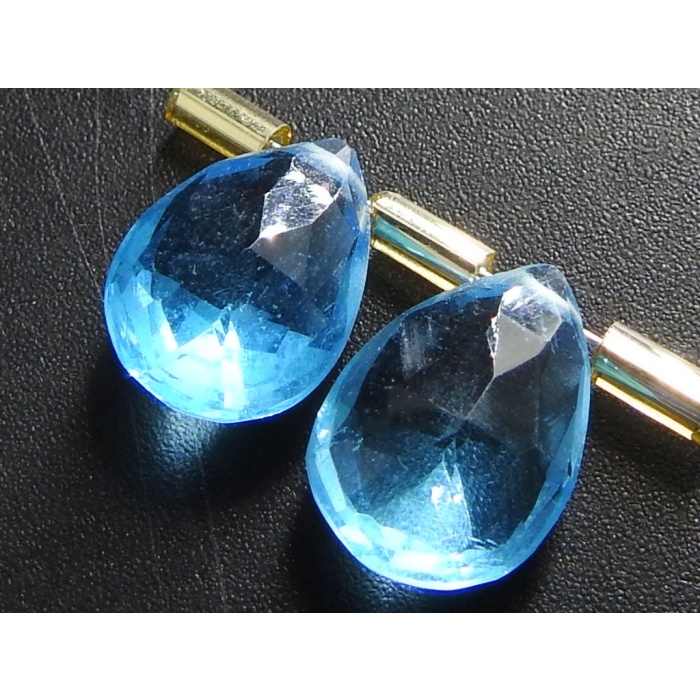 Hydro Quartz Teardrop,Faceted,Glass Bead,Drop,Earring,Handmade,Loose Stone,For Making Jewelry,Wholesaler Supplies 12X8MM Pair | Save 33% - Rajasthan Living 14