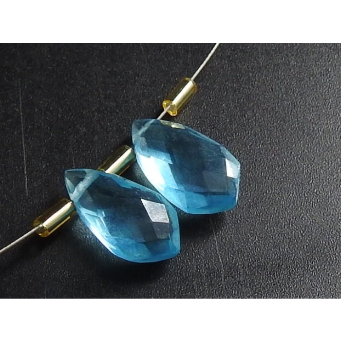 Hydro Quartz Faceted Kite,Tie,Teardrop,Drop,Loose Stone,Earring Pair,Handmade,For Making Jewelry,Glass,Wholesaler,Supplies 15X8MM Approx | Save 33% - Rajasthan Living 13