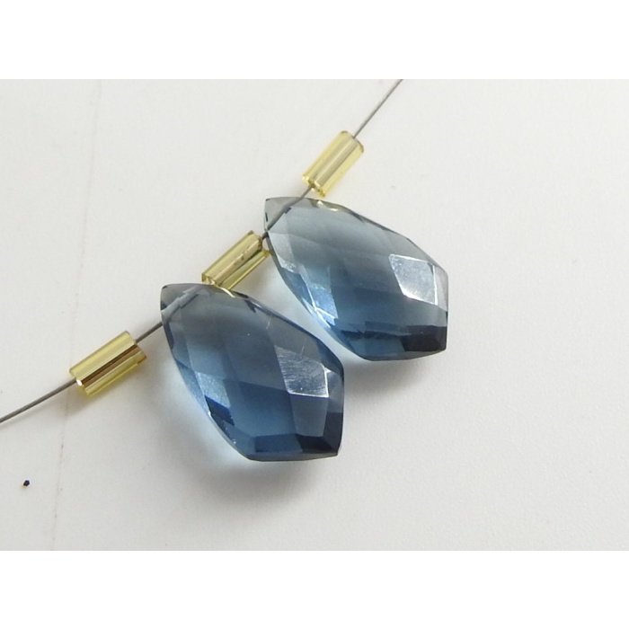 Hydro Quartz Faceted Kite,Tie,Teardrop,Drop,Loose Stone,Earring Pair,Handmade,For Making Jewelry,Glass,Wholesaler,Supplies 15X8MM Approx | Save 33% - Rajasthan Living 7