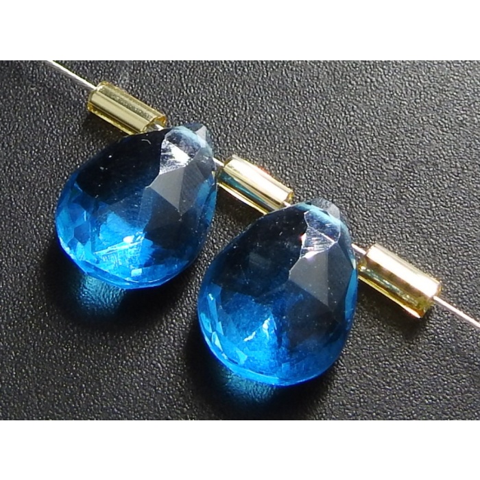 Hydro Quartz Teardrop,Faceted,Glass Bead,Drop,Earring,Handmade,Loose Stone,For Making Jewelry,Wholesaler Supplies 12X8MM Pair | Save 33% - Rajasthan Living 11