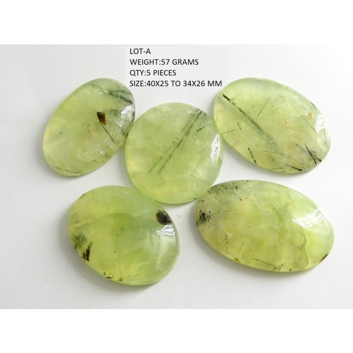 Prehnite Cabochon Lot,Smooth,Fancy Cut,Loose Gemstone,For Making Pendents,Jewelry,Handmade,Green,Wholesaler,Supplies 100%Natural  C2 | Save 33% - Rajasthan Living 5