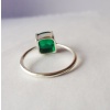 Natural certified 3.25 Carat Emerald 925 Sterling Silver Handmade Emerald/Panna Ring For Men And Women | Save 33% - Rajasthan Living 18