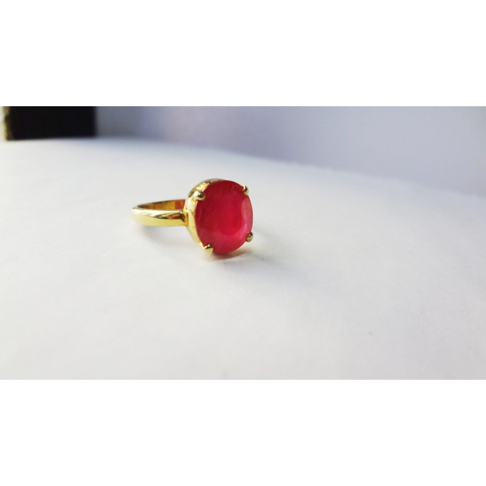 14K Yellow Gold Ring for Astrology Use Natural Ruby/ ManikManak/Mankya 4.00-11.00 Carat gemstone 14K Yellow Gold Ring For Men & Women | Save 33% - Rajasthan Living 8