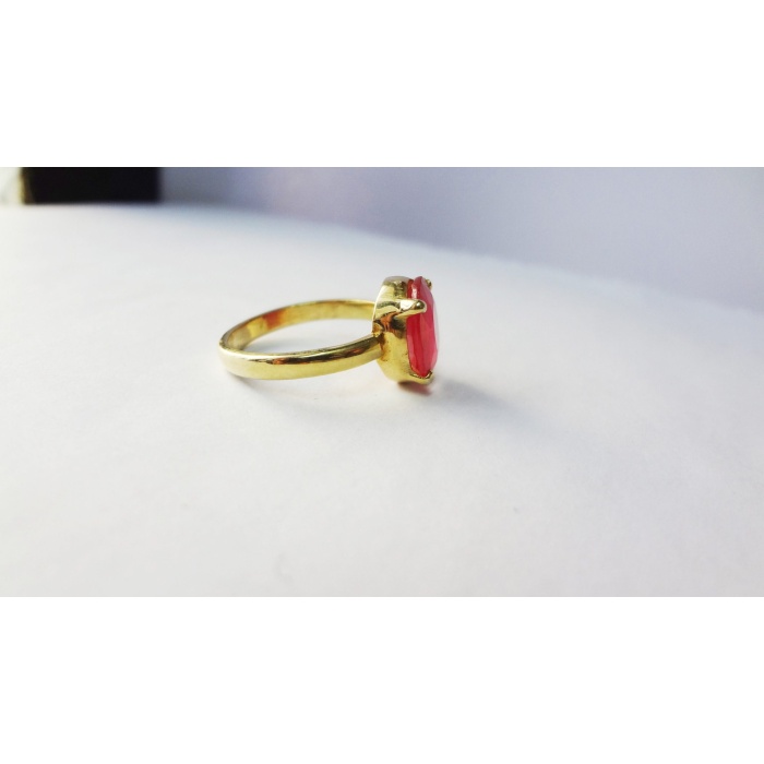 14K Yellow Gold Ring for Astrology Use Natural Ruby/ ManikManak/Mankya 4.00-11.00 Carat gemstone 14K Yellow Gold Ring For Men & Women | Save 33% - Rajasthan Living 7