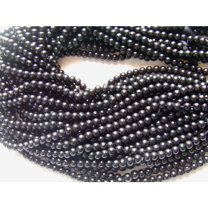 Black Onyx Smooth Spheres Ball Bead,Roundel,Round,Loose Stone,16Inch Strand 5-6MM Approx,Wholesale Price,New Arrival B10 | Save 33% - Rajasthan Living 7