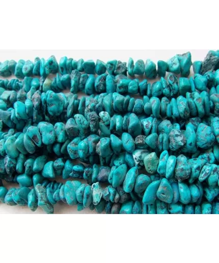 Turquoise Rough Beads,Chips,Uncut,Loose Raw,Nuggets,16Inch Strand 13X9To7X6MM Approx,Wholesaler,Supplies PME-RB6 | Save 33% - Rajasthan Living
