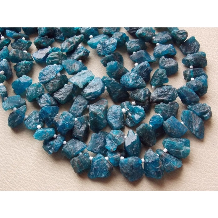 Neon Blue Apatite Natural Rough,Anklet,Chips,Chunk,Uncut,Nugget,Briolette,Loose Raw,Slice,Slab,Wholesaler,Supplies,18X10To10X7MM Approx RB5 | Save 33% - Rajasthan Living 6