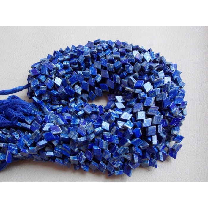 Natural Lapis Lazuli Smooth Briolette,Fancy,Marquise,Rhombus Shape Bead 12Inch Strand 11X7MM Approx Wholesale Price New Arrival PME(B6) | Save 33% - Rajasthan Living 9