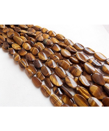 Tiger Eye Smooth Tumble,Fancy,Oval Beads,Nuggets,Loose Stone, 16Inch 20X10To15X10MM Approx Wholesaler Supplies (pme)TU5 | Save 33% - Rajasthan Living 7