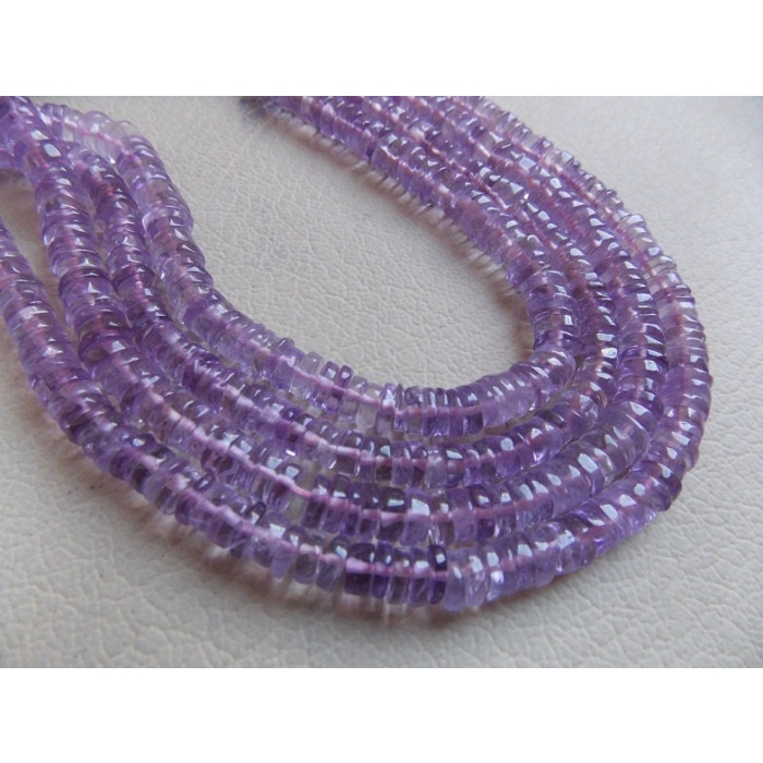 Pink Amethyst Smooth Tyre,Coin,Button,Wheel Shape Beads Wholesale Price New Arrival 100%Natural ( Pme) T1 | Save 33% - Rajasthan Living 8