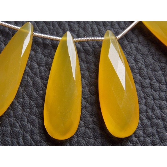 30X10MM Pair,Yellow Chalcedony Teardrop,Faceted,Drop,Loose Stone,Earrings Jewelry,Wholesale Price,New Arrival,PME-CY2 | Save 33% - Rajasthan Living 8