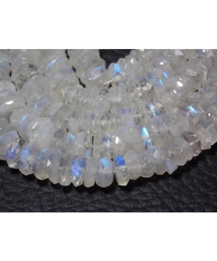 White Rainbow Moonstone Faceted Roundel Bead,Handmade,Loose Stone,Wholesale Price,New Arrival,100%Natural,PME-B12 | Save 33% - Rajasthan Living 3