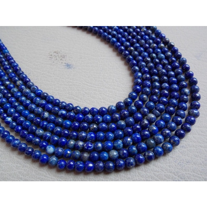 Lapis Lazuli Smooth Spheres Ball Bead,Round Shape,Roundel,Wholesaler,Supplies,Handmade,For Making Jewelry,12Inch Strand,100%Natural B6 | Save 33% - Rajasthan Living 10