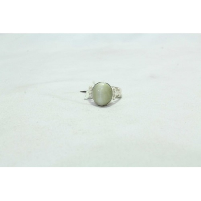 925 Sterling Women’s Silver Ring Natural Stone Cat’s Eye | Save 33% - Rajasthan Living 8