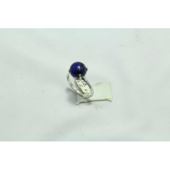 925 Sterling Silver Women’s Ring Natural Stone Lapiz Lazuli | Save 33% - Rajasthan Living 6