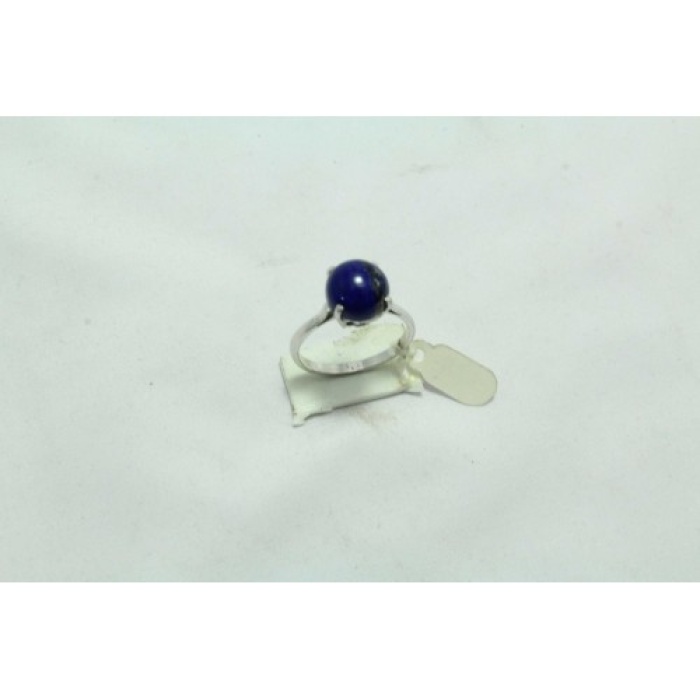 925 Sterling Silver Women’s Ring Natural Stone Lapiz Lazuli | Save 33% - Rajasthan Living 10