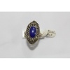 925 Sterling Silver Women’s Ring With Marcasites & Blue Lapis Lasuli Stone | Save 33% - Rajasthan Living 16