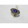 925 Sterling Silver Women’s Ring With Marcasites & Blue Lapis Lasuli Stone | Save 33% - Rajasthan Living 14