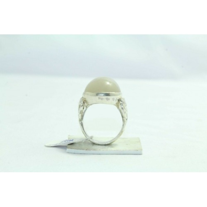 Designer 925 Sterling Silver Women’s Ring Natural White Moonstone | Save 33% - Rajasthan Living 7