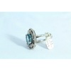 925 Sterling Silver Blue Topaz StoneOxidised Polish | Save 33% - Rajasthan Living 18