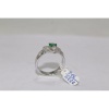 Hallmarked 925 Sterling Silver Ring With Real Green Emerald & Diamonds | Save 33% - Rajasthan Living 16