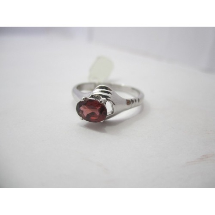 925 Sterling Women’s Silver Ring, Real Garnet | Save 33% - Rajasthan Living 9