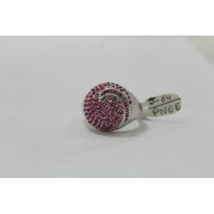 Hallmarked 925 Sterling Silver Natural Ruby Stone Micro Setting | Save 33% - Rajasthan Living 9