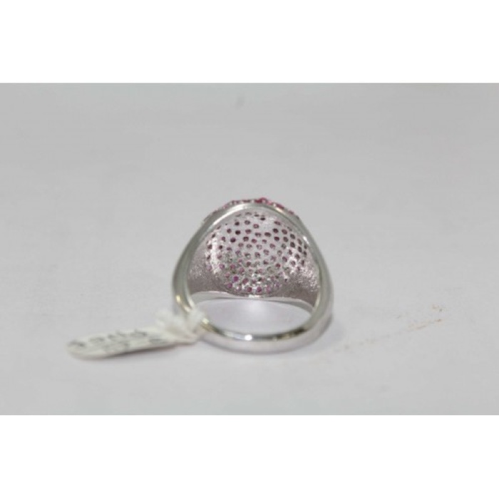 Hallmarked 925 Sterling Silver Natural Ruby Stone Micro Setting | Save 33% - Rajasthan Living 11