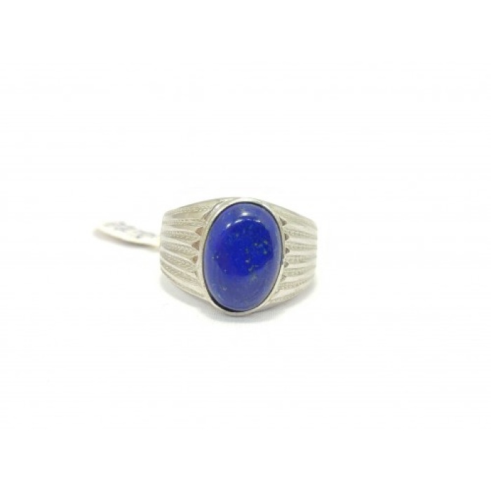 Handmade Men’s Ring 925 Sterling Silver Natural Blue Lapis Lazuli Gem Stone | Save 33% - Rajasthan Living 8