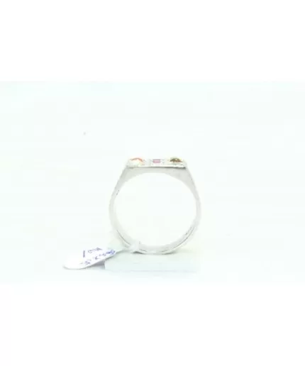 Handmade Men’s Ring 925 Sterling Silver Navratan Navaratan 9 Planet Gem Stone -3 | Save 33% - Rajasthan Living 3