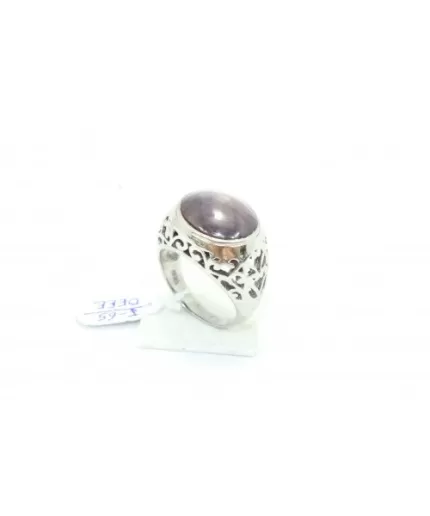 Handmade Female Ring 925 Sterling Silver Natural Star Red Ruby Gem Stone – 2 | Save 33% - Rajasthan Living