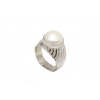 Hallmarked Sterling Silver 925 Men’s Ring White Pearl Gemstone | Save 33% - Rajasthan Living 12