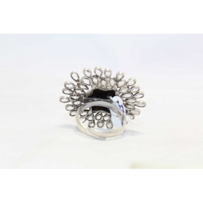 Designer Ring 925 Sterling Silver Women’s White | Save 33% - Rajasthan Living 9