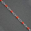 Natural Coral,cz  925 Sterling Silver Bracelet | Save 33% - Rajasthan Living 9