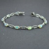 Natural Opal / Zircon  925 Sterling Silver Bracelet | Save 33% - Rajasthan Living 8