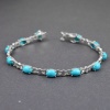 Natural Turquoise  925 Sterling Silver Bracelet | Save 33% - Rajasthan Living 8