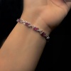 Natural Ruby  925 Sterling Silver Bracelet | Save 33% - Rajasthan Living 14